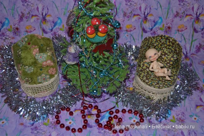Новогодний подарок для подружек Тосеньки и Сосенки, куколок БЖД | Бэйбики Новогодний подарок для подружек Тосеньки и Сосенки, куколок БЖД (фото 2)