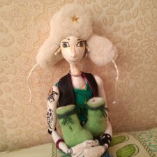 Море,  солнце,  сентябрь,  Женька (авторская кукла)  в Крыму на отдыхе. Часть вторая