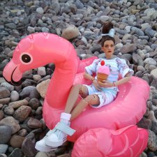 Крым-Судак, сестры отдыхают на море