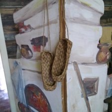 Куклы ручной работы и предметы быта, прошлых лет