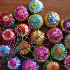 Шарики из детства, ручной работы