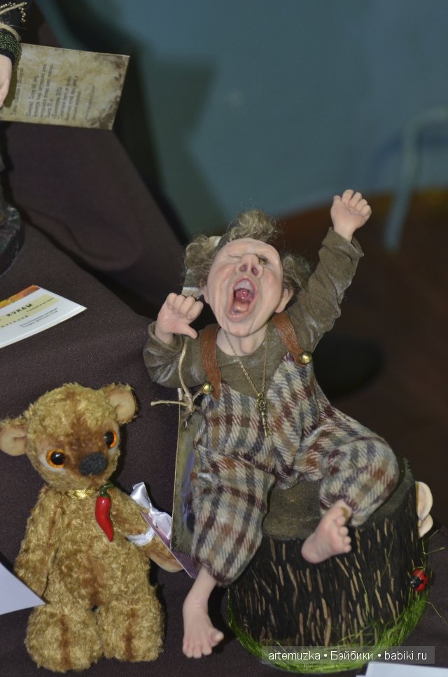В Калининграде началась шестая выставка-ярмарка авторских кукол и мишек Тедди "Балтийский вернисаж" | Бэйбики В Калининграде началась шестая выставка-ярмарка авторских кукол и мишек Тедди "Балтийский вернисаж" (фото 7)