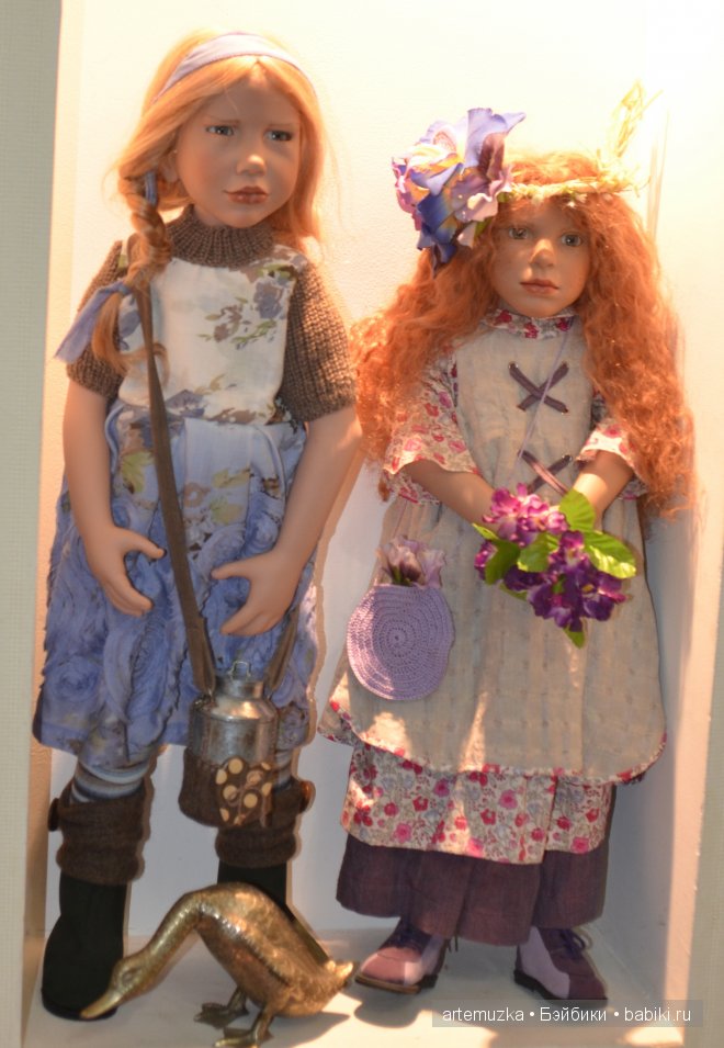 Ну вот и приехали мои красавицы Цверги. Коллекционные куклы (фото 2)