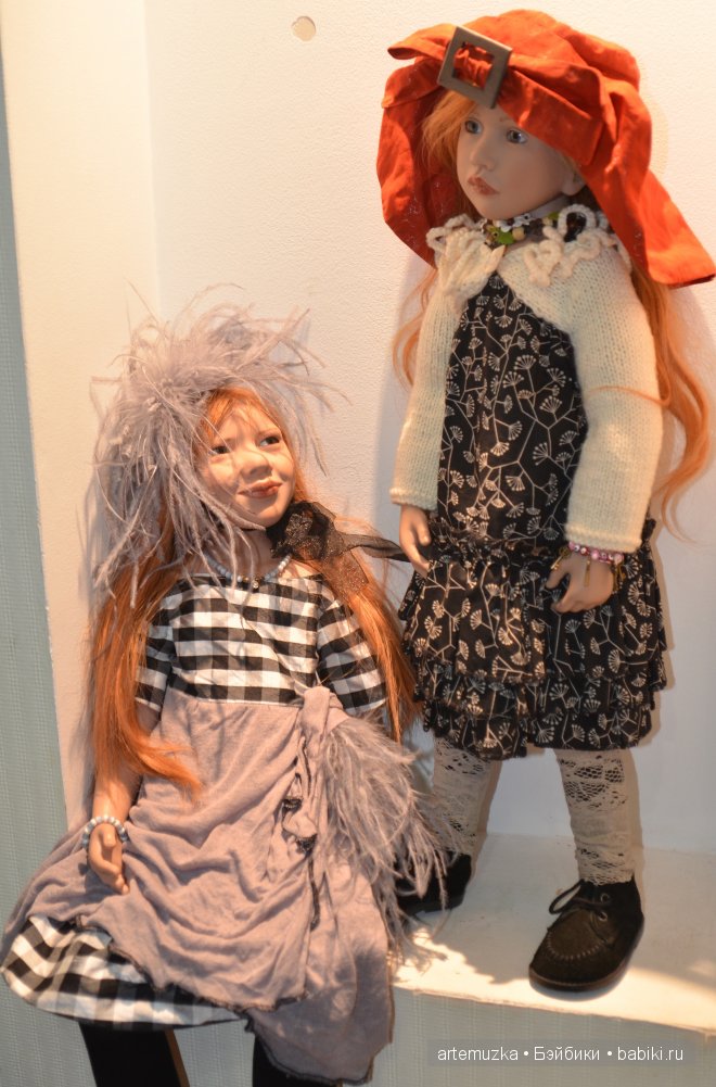 Ну вот и приехали мои красавицы Цверги. Коллекционные куклы (фото 9)