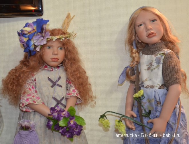 Ну вот и приехали мои красавицы Цверги. Коллекционные куклы