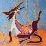 Мастер-класс - рисунки нитками