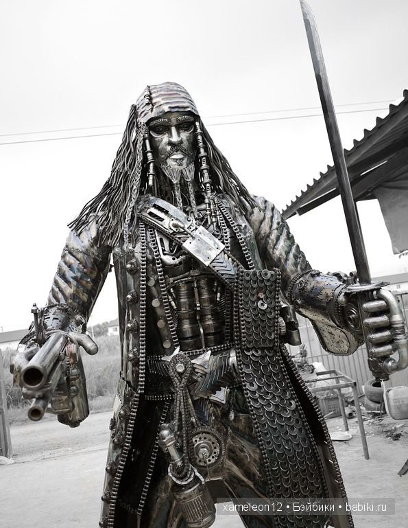 Киногерои, созданные из частей автомобилей от Суджай (Sudjai) | Бэйбики Киногерои, созданные из частей автомобилей от Суджай (Sudjai) (фото 5)