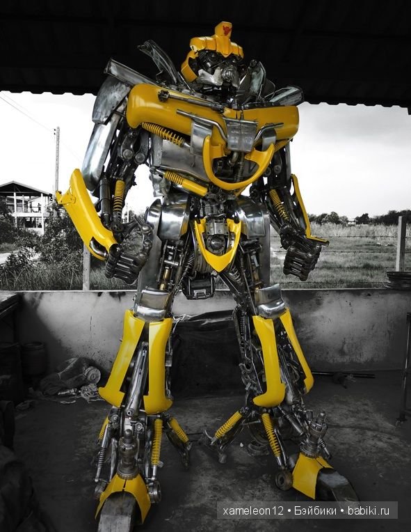 Киногерои, созданные из частей автомобилей от Суджай (Sudjai) | Бэйбики Киногерои, созданные из частей автомобилей от Суджай (Sudjai) (фото 2)