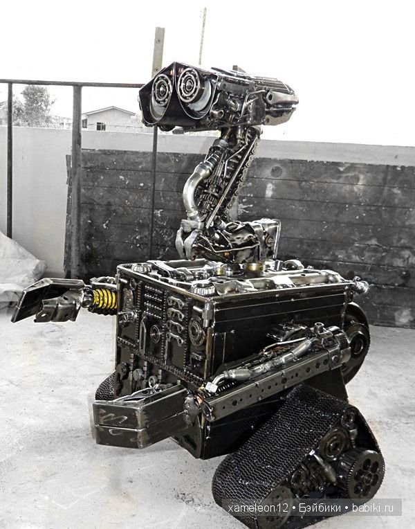 Киногерои, созданные из частей автомобилей от Суджай (Sudjai) (фото 6)