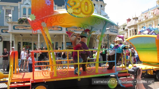 Путешествие по Европе.Часть 1. Париж. Диснейленд