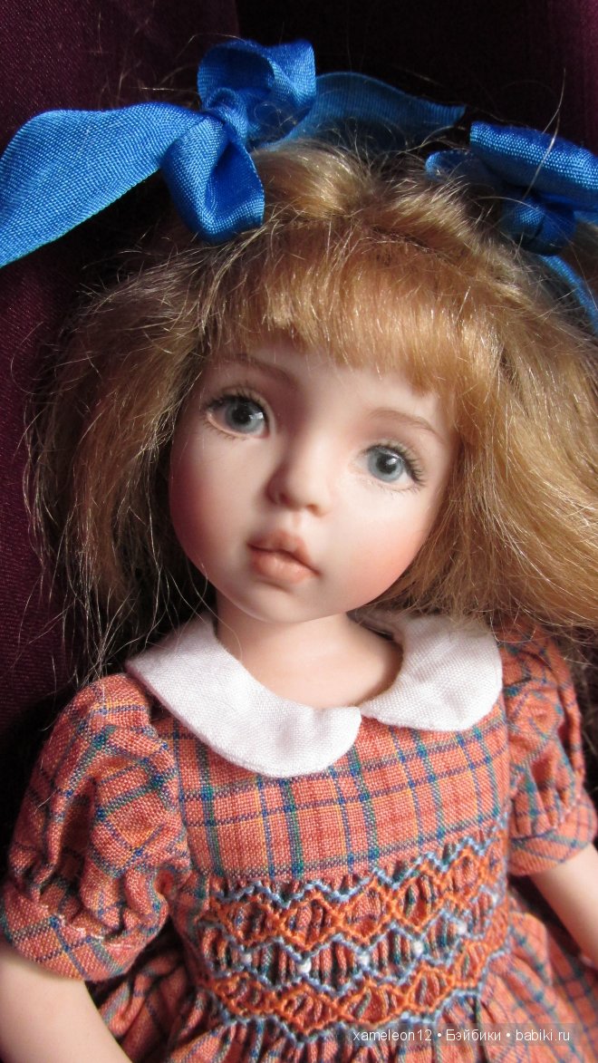 Фарфоровая малышка от Дианы Эффнер. Jm Kuwahi Dolls