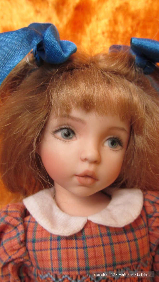 Фарфоровая малышка от Дианы Эффнер. Jm Kuwahi Dolls