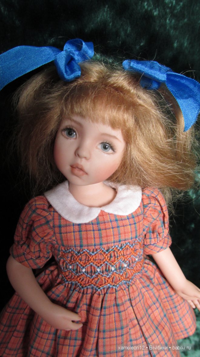 Фарфоровая малышка от Дианы Эффнер. Jm Kuwahi Dolls