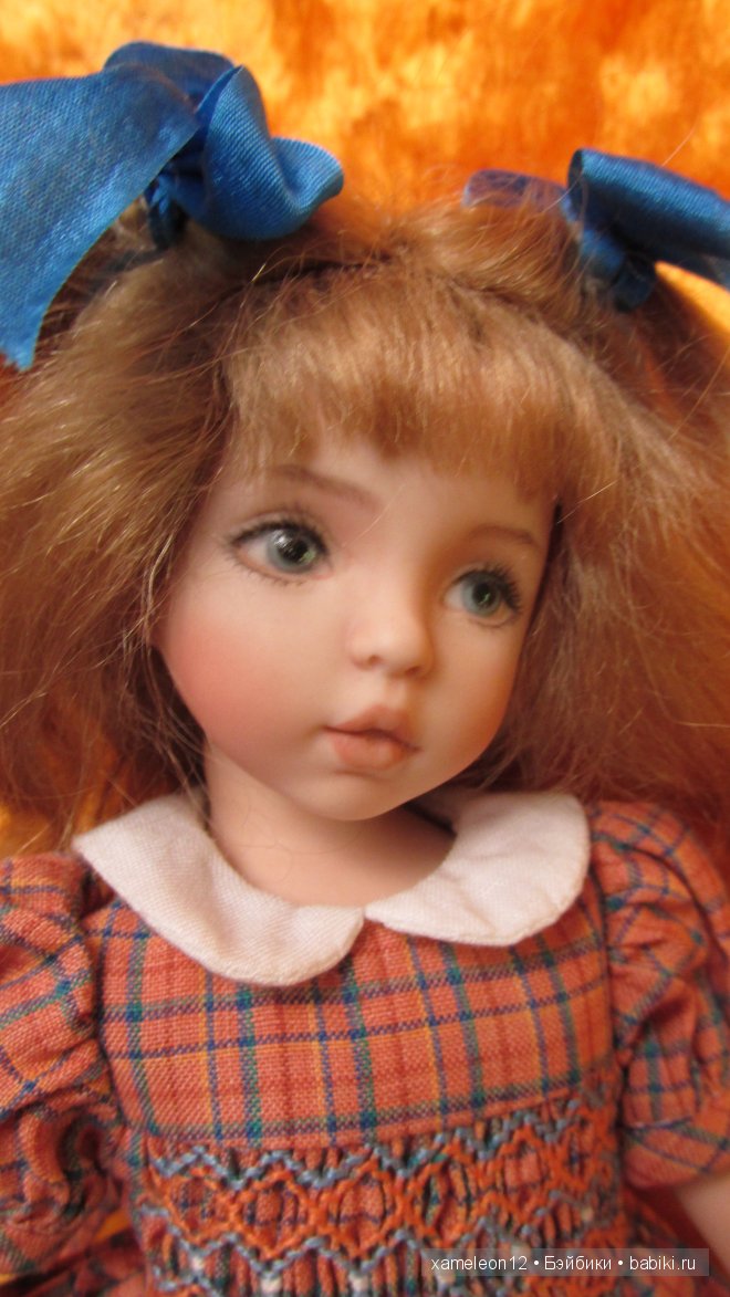 Фарфоровая малышка от Дианы Эффнер. Jm Kuwahi Dolls