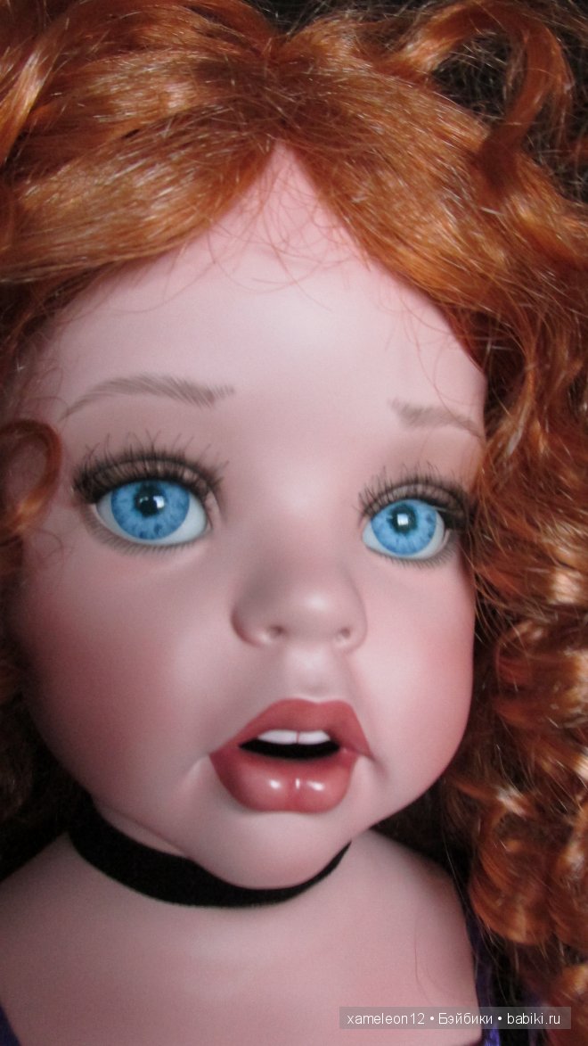 Прекрасная фарфоровая кукла Lovely от Донны Руберт, Donna Rubert (фото 5)