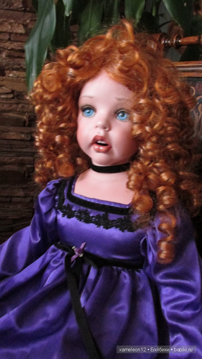 Прекрасная фарфоровая кукла Lovely от Донны Руберт, Donna Rubert (фото 7)
