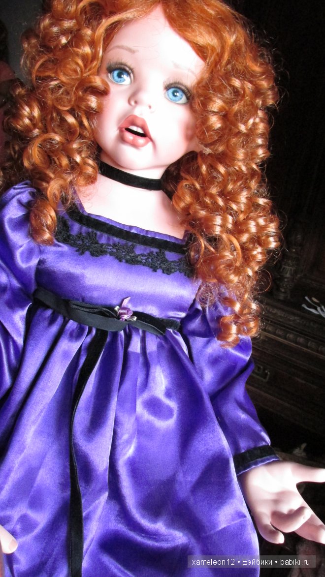 Прекрасная фарфоровая кукла Lovely от Донны Руберт, Donna Rubert (фото 3)