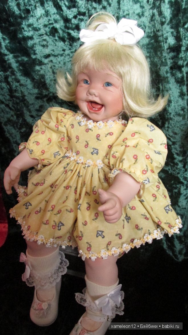 Фарфоровая малышка от Синди Рольф, Cindy Marschner Rolfe