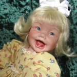 Фарфоровая малышка от Синди Рольф, Cindy Marschner Rolfe