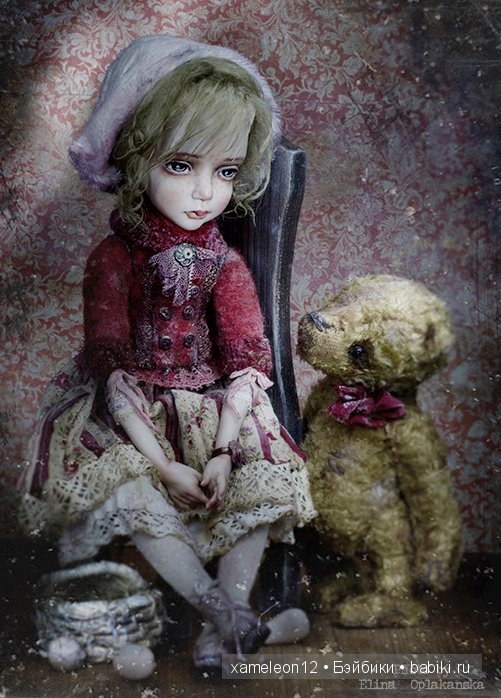 Авторские куклы Елены Оплаканской