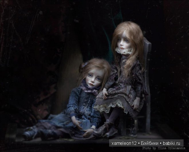 Авторские куклы Елены Оплаканской