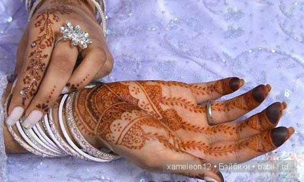 Менди, мехенди, механди — искусство росписи хной (фото 5)