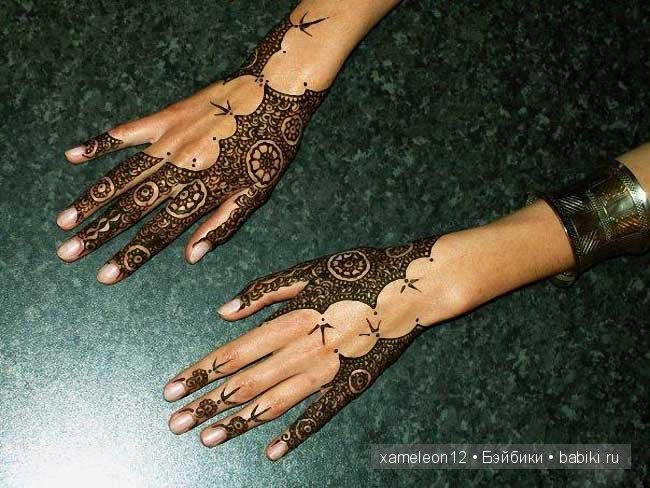 Менди, мехенди, механди — искусство росписи хной