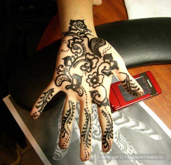 Менди, мехенди, механди — искусство росписи хной