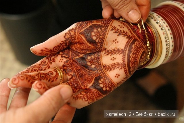 Менди, мехенди, механди — искусство росписи хной