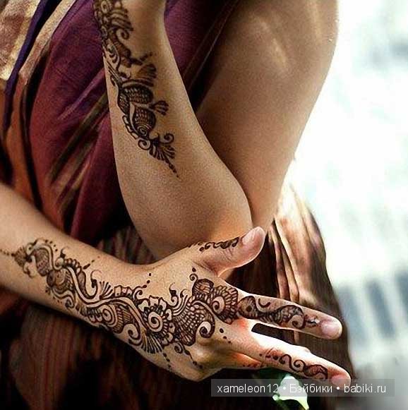 Менди, мехенди, механди — искусство росписи хной (фото 4)