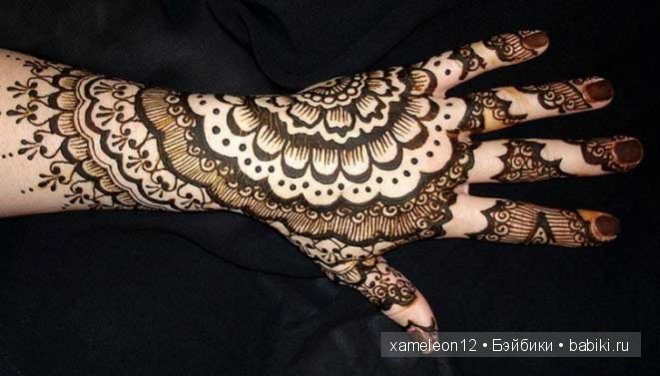 Менди, мехенди, механди — искусство росписи хной