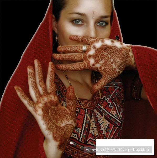 Менди, мехенди, механди — искусство росписи хной (фото 7)