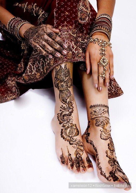 Менди, мехенди, механди — искусство росписи хной