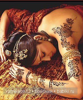 Менди, мехенди, механди — искусство росписи хной