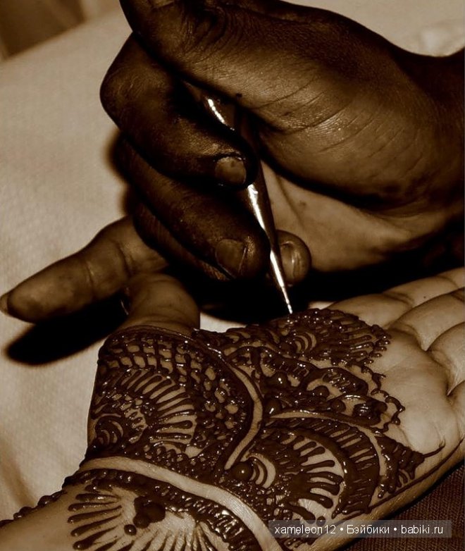 Менди, мехенди, механди — искусство росписи хной