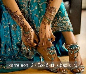 Менди, мехенди, механди — искусство росписи хной
