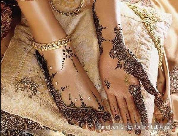 Менди, мехенди, механди — искусство росписи хной (фото 8)
