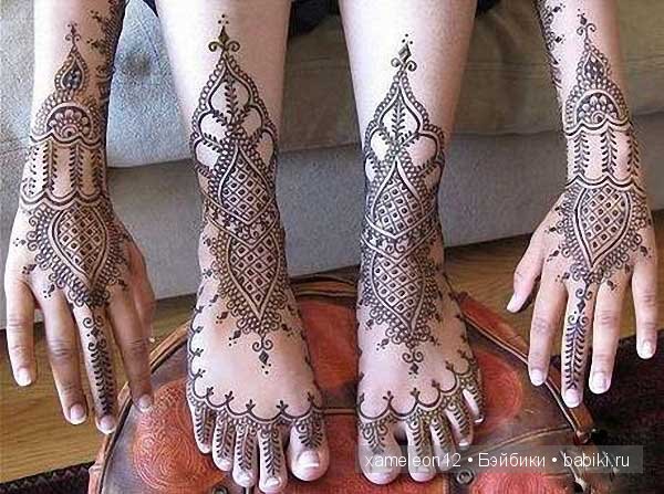 Менди, мехенди, механди — искусство росписи хной