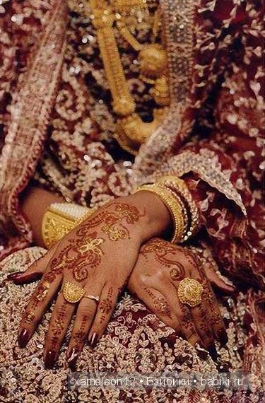 Менди, мехенди, механди — искусство росписи хной (фото 9)