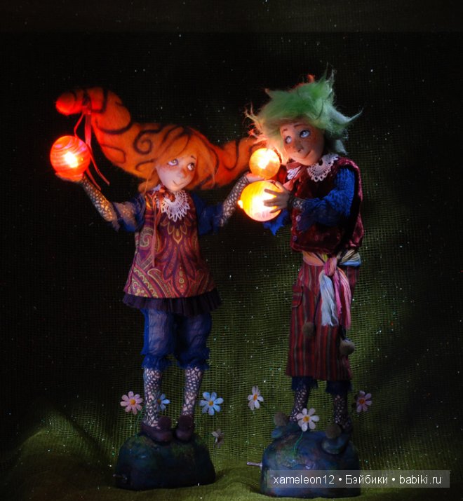 Яркие авторские куклы Ивановой Екатерины (фото 3)