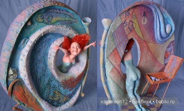 Авторские куклы Ларисы Чуркиной