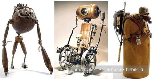 Авторские куклы в стиле Стимпанк - Stephane Halleux dolls