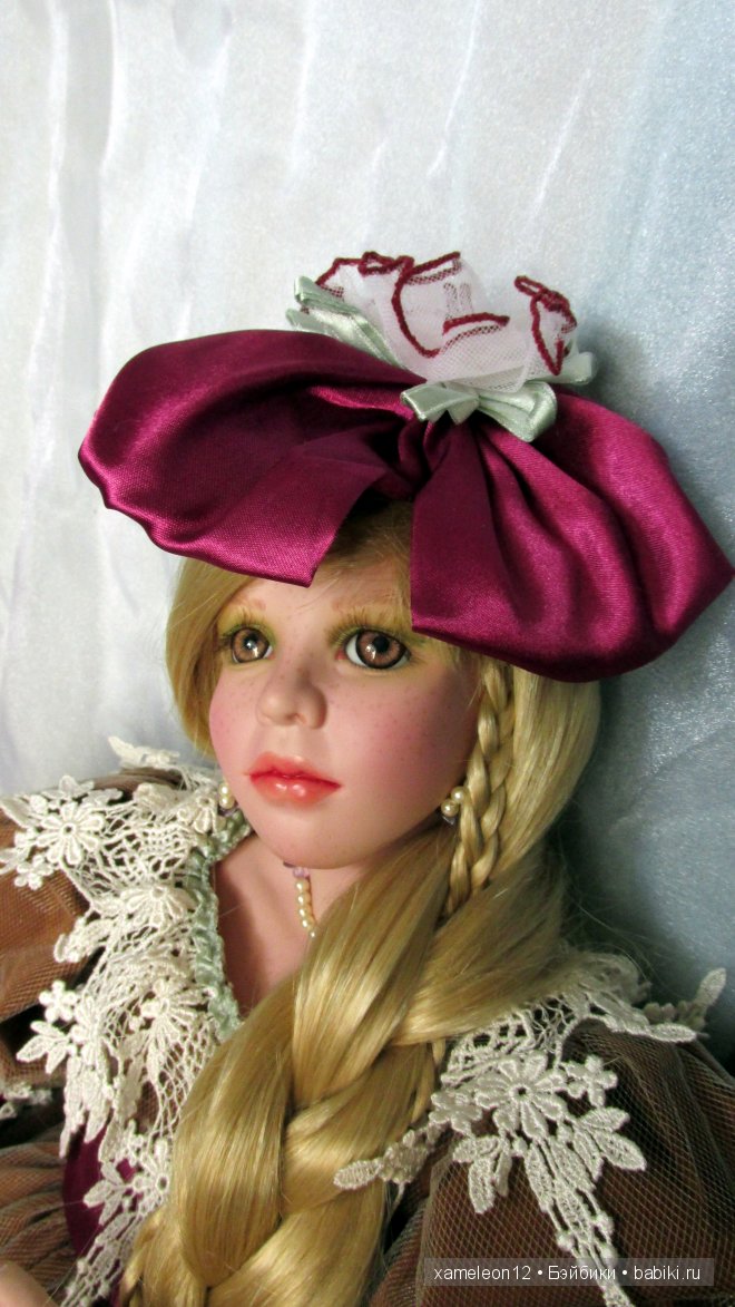 Милая барышня, фарфоровая кукла от Susy Love (фото 5)