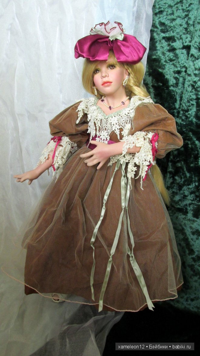 Милая барышня, фарфоровая кукла от Susy Love (фото 8)