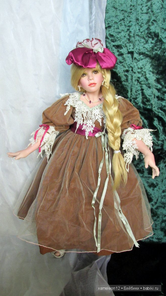 Милая барышня, фарфоровая кукла от Susy Love (фото 10)
