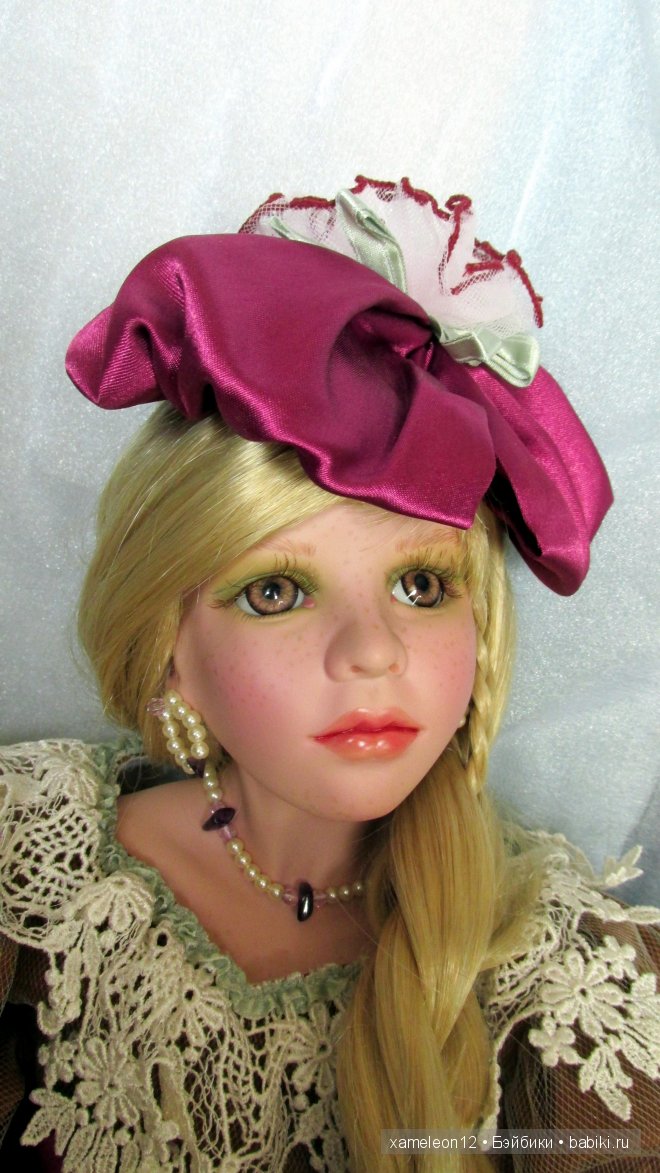 Милая барышня, фарфоровая кукла от Susy Love