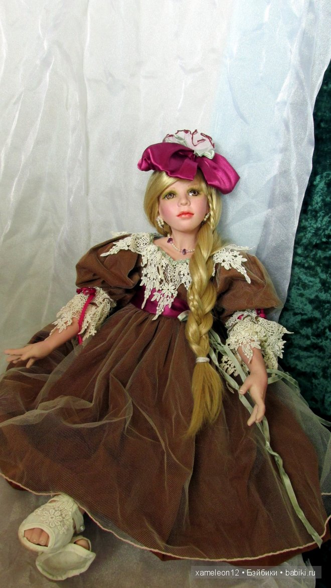 Милая барышня, фарфоровая кукла от Susy Love (фото 3)