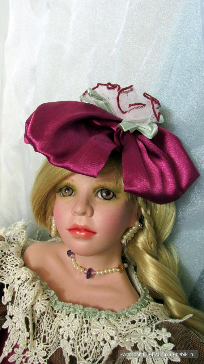Милая барышня, фарфоровая кукла от Susy Love (фото 6)