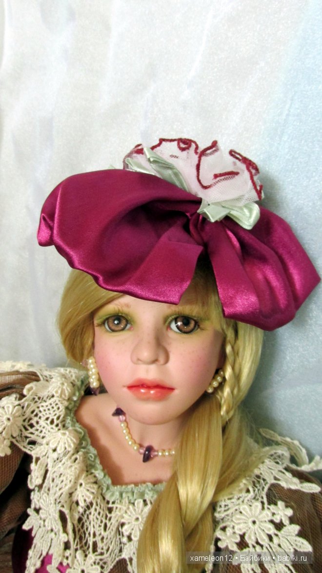 Милая барышня, фарфоровая кукла от Susy Love (фото 2)