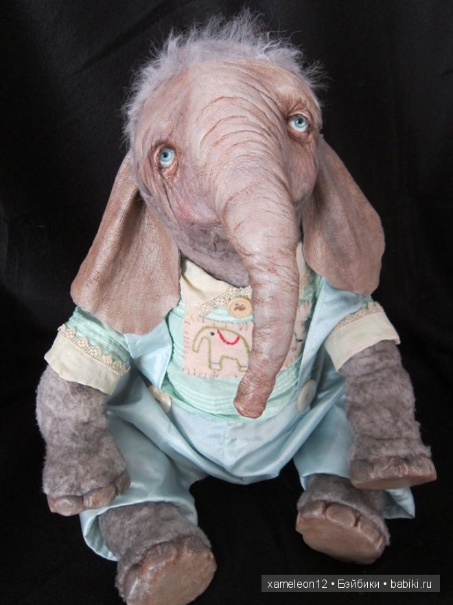 Рождение нескольких шедевров - авторские куклы и игрушки Lulu Tatum (фото 8)
